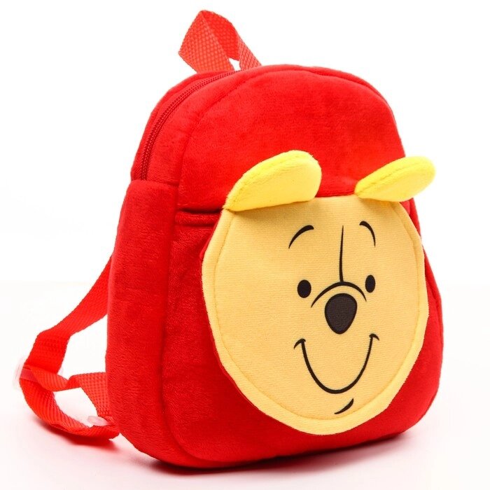 Рюкзак плюшевый с карманом, Медвежонок Винни от компании Интернет-гипермаркет «MOLL» - фото 1