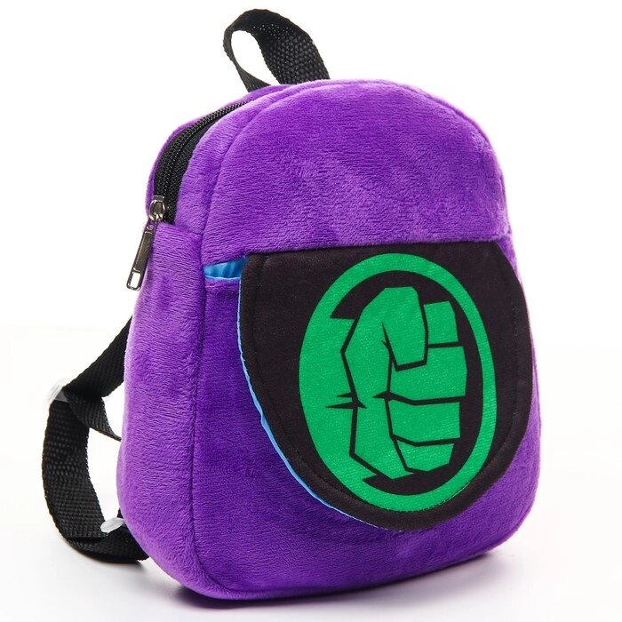 Рюкзак плюшевый с карманом от компании Интернет-гипермаркет «MOLL» - фото 1