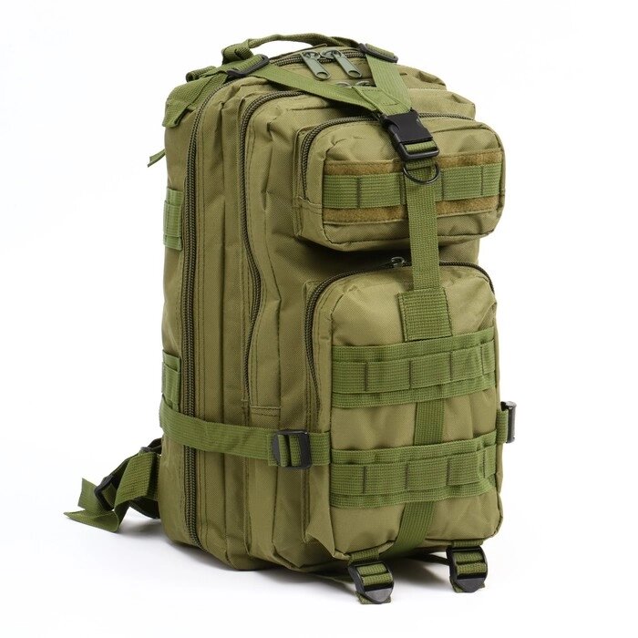 Рюкзак тактический "Аdventure", 40 л, зеленый водонепроницаемый от компании Интернет-гипермаркет «MOLL» - фото 1