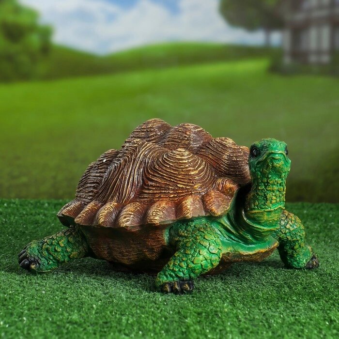 Садовая фигура "Черепаха" 30х23х16 см от компании Интернет-гипермаркет «MOLL» - фото 1