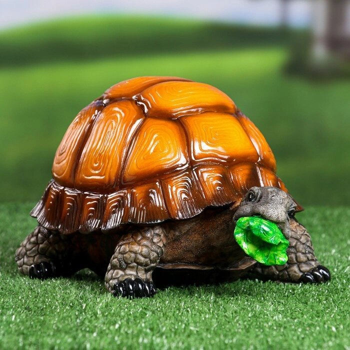 Садовая фигура "Черепаха" большая, 25х18х15см от компании Интернет-гипермаркет «MOLL» - фото 1