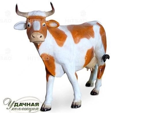 Садовая фигура Корова из стеклопластика от компании Интернет-гипермаркет «MOLL» - фото 1