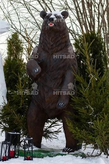 Садовая фигура Медведь большой от компании Интернет-гипермаркет «MOLL» - фото 1