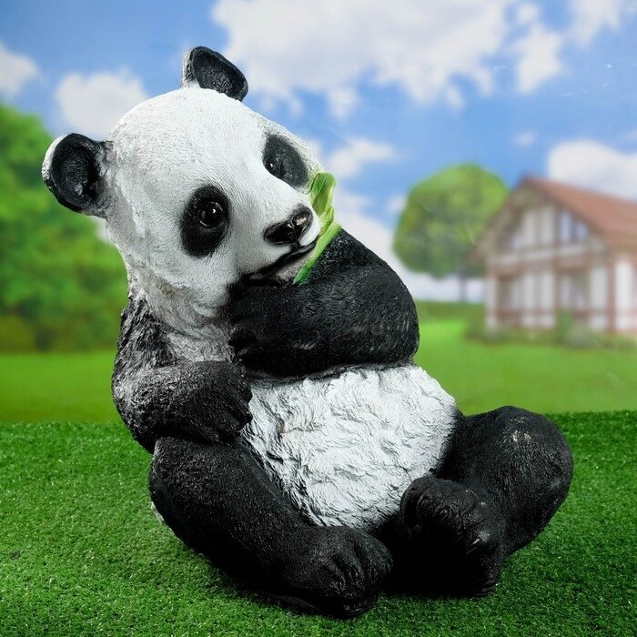 Садовая фигура "Панда" большой 47 см от компании Интернет-гипермаркет «MOLL» - фото 1