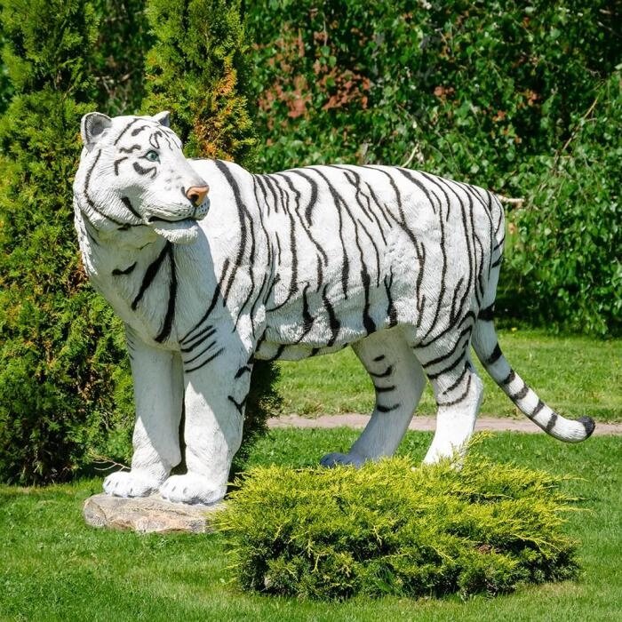 Садовая фигура Тигр U08915-WBL от компании Интернет-гипермаркет «MOLL» - фото 1