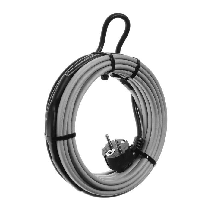 Саморегулирующийся греющий кабель SRL 16-2CR, 16 Вт/м, комплект, на трубу 6 м от компании Интернет-гипермаркет «MOLL» - фото 1