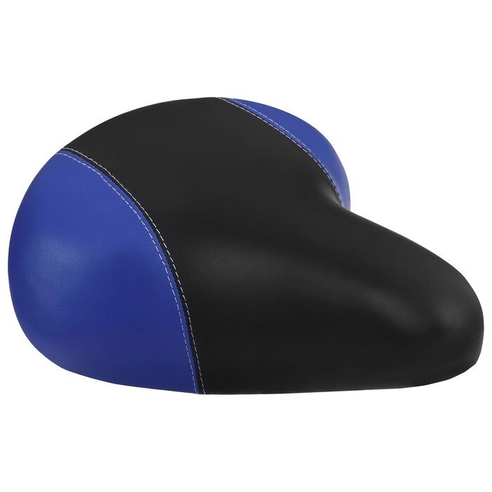 Седло комфорт, цвет чёрно-синий от компании Интернет-гипермаркет «MOLL» - фото 1