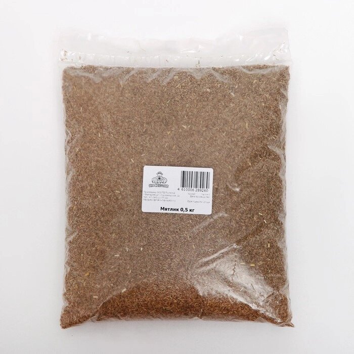 Семена Мятлик луговой, 0,5 кг от компании Интернет-гипермаркет «MOLL» - фото 1