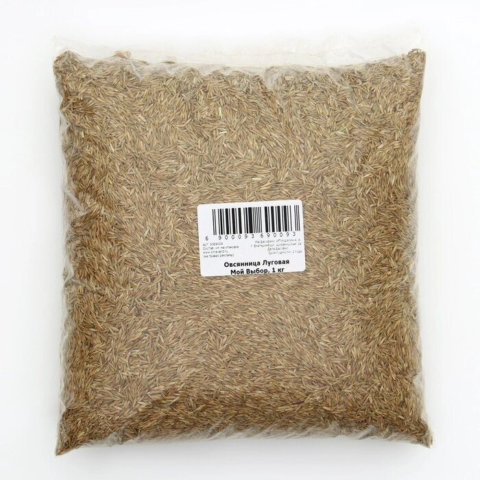 Семена Овсянница луговая, Мой Выбор, 1 кг от компании Интернет-гипермаркет «MOLL» - фото 1