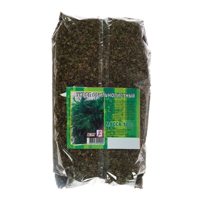Семена Укроп "Обильнолистный", 500 г от компании Интернет-гипермаркет «MOLL» - фото 1