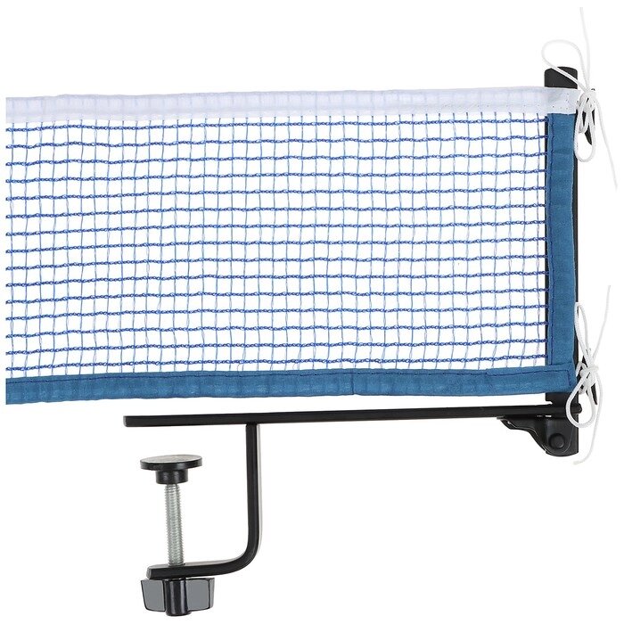 Сетка для настольного тенниса SWIFT HIT, 180 х 14 см, с крепежом, цвет синий от компании Интернет-гипермаркет «MOLL» - фото 1