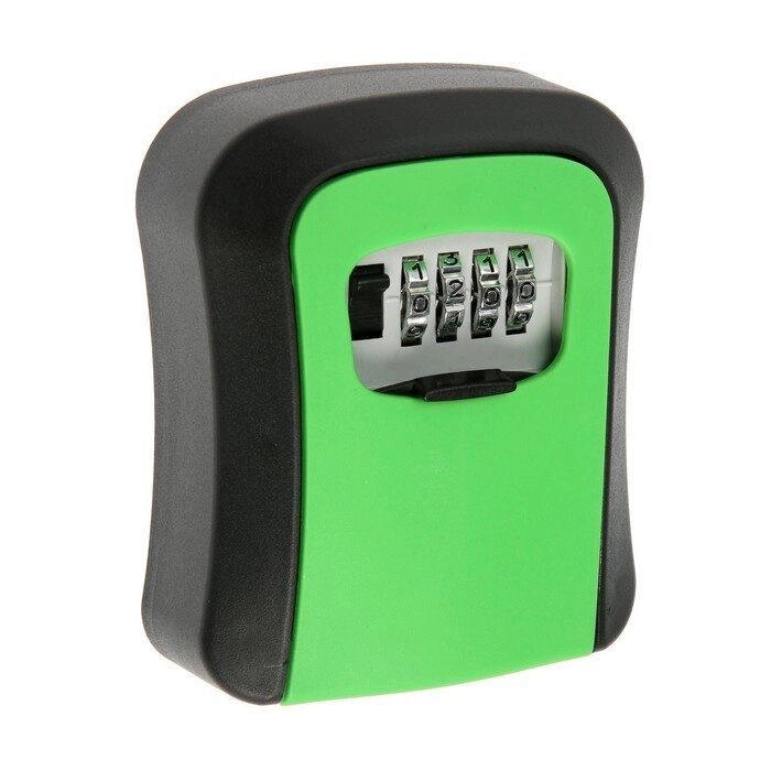 Сейф-ключница кодовая ТУНДРА LIGHT, цвет зеленый от компании Интернет-гипермаркет «MOLL» - фото 1