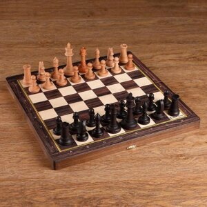 Шахматы "Рапид"доска 37х37 см, бук, король h=9 см, пешка h=4.4 см) без утяжеления