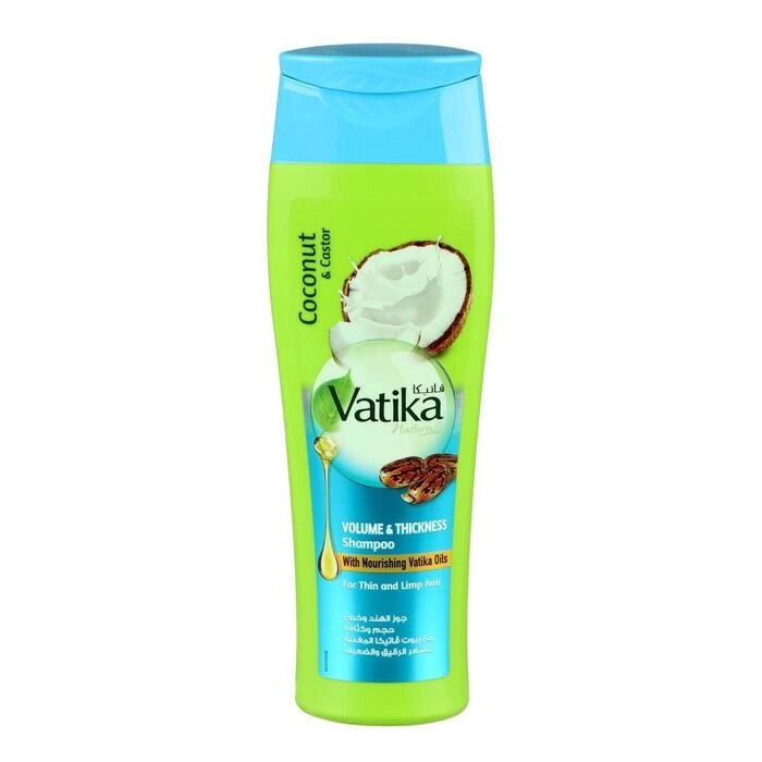 Шампунь для волос Dabur VATIKA Naturals (Volume & Thickness) - Для придания объема 200 мл от компании Интернет-гипермаркет «MOLL» - фото 1
