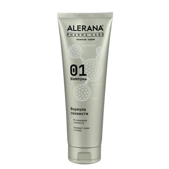 Шампунь для волос мужской Алерана Pharma Care формула свежести, 260 мл от компании Интернет-гипермаркет «MOLL» - фото 1