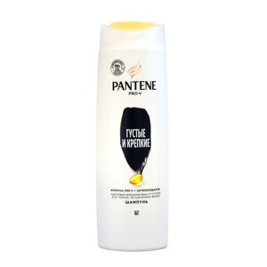 Шампунь для волос Pantene "Густые и крепкие", для тонких и ослабленных волос, 400 мл