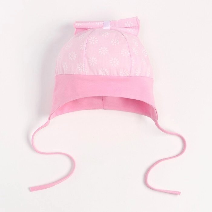 Шапка детская А. 1384, цвет розовый, р. р 42-44 от компании Интернет-гипермаркет «MOLL» - фото 1
