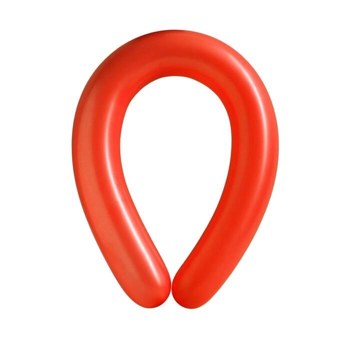 Шар для моделирования латексный 350", стандарт, набор 100 шт., цвет красный от компании Интернет-гипермаркет «MOLL» - фото 1
