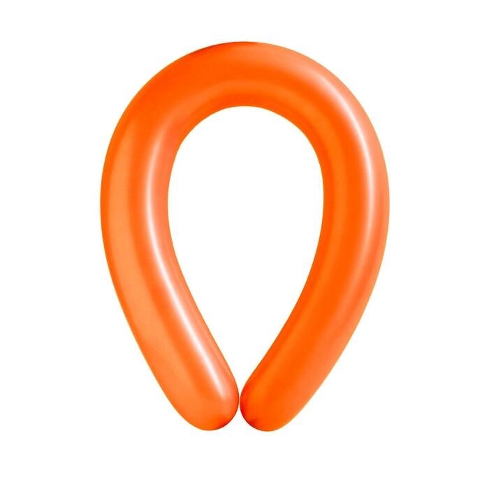 Шар для моделирования латексный 350", стандарт, набор 100 шт., цвет оранжевый от компании Интернет-гипермаркет «MOLL» - фото 1