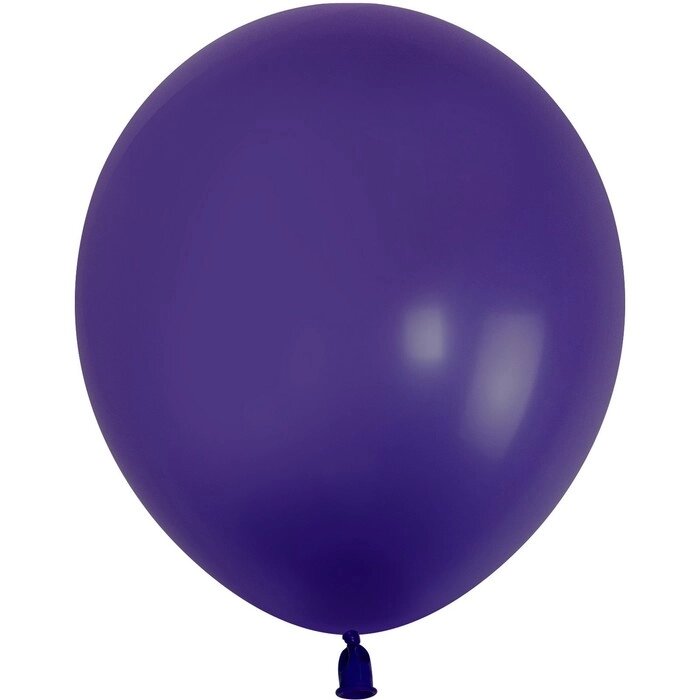 Шар латексный 10" фиолетовый, пастель, набор 100 шт. от компании Интернет-гипермаркет «MOLL» - фото 1