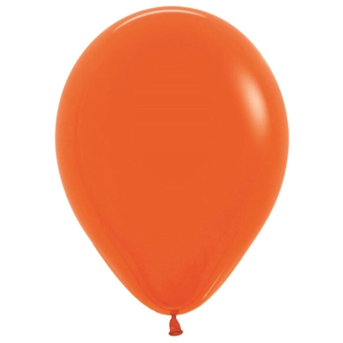Шар латексный 10", пастель, набор 100 шт., цвет оранжевый 061 от компании Интернет-гипермаркет «MOLL» - фото 1