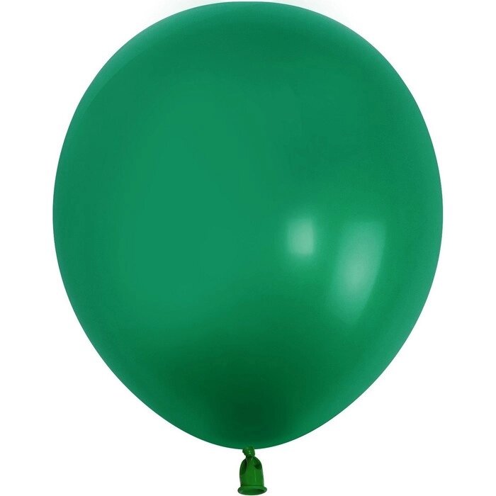Шар латексный 10" темно-зеленый, пастель, набор 100 шт. от компании Интернет-гипермаркет «MOLL» - фото 1