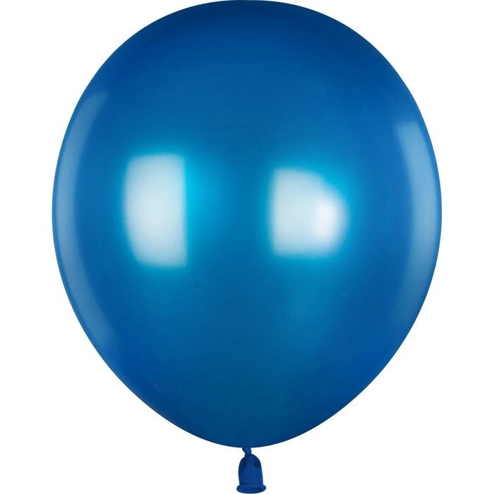 Шар латексный 12" королевский синий, металлик, набор 100 шт. от компании Интернет-гипермаркет «MOLL» - фото 1
