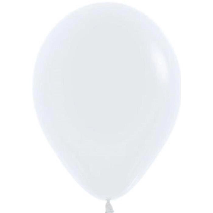 Шар латексный 12", пастель, белый, набор 50 шт. от компании Интернет-гипермаркет «MOLL» - фото 1