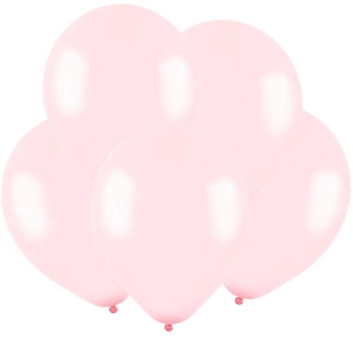 Шар латексный 12", пастель, набор 100 шт., цвет нежно-розовый от компании Интернет-гипермаркет «MOLL» - фото 1