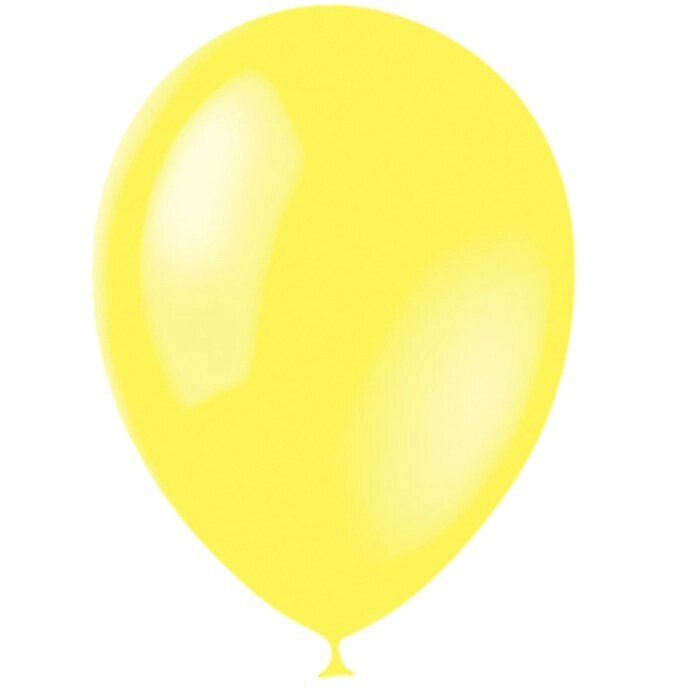 Шар латексный 12", пастель, набор 100 шт., цвет жёлтый от компании Интернет-гипермаркет «MOLL» - фото 1