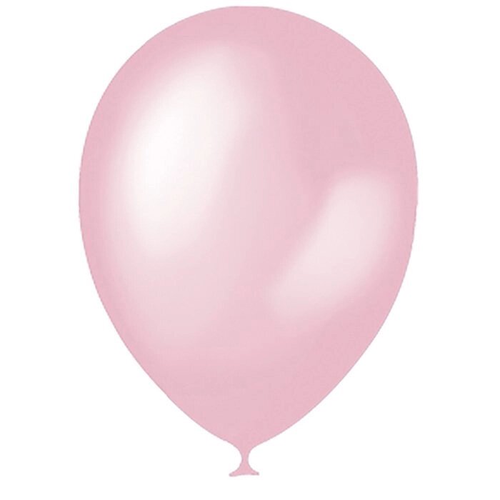 Шар латексный 12", перламутр, набор 100 шт., цвет розовый от компании Интернет-гипермаркет «MOLL» - фото 1