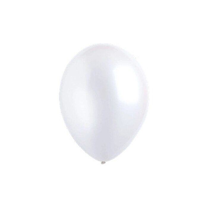 Шар латексный 12", перламутр, набор 50 шт., цвет белый от компании Интернет-гипермаркет «MOLL» - фото 1