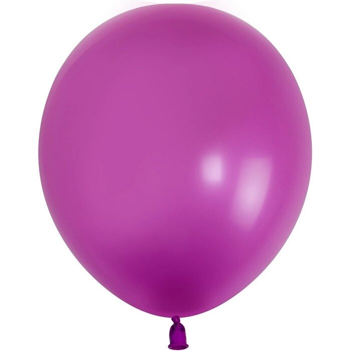 Шар латексный 12" пурпурный, пастель, набор 100 шт. от компании Интернет-гипермаркет «MOLL» - фото 1