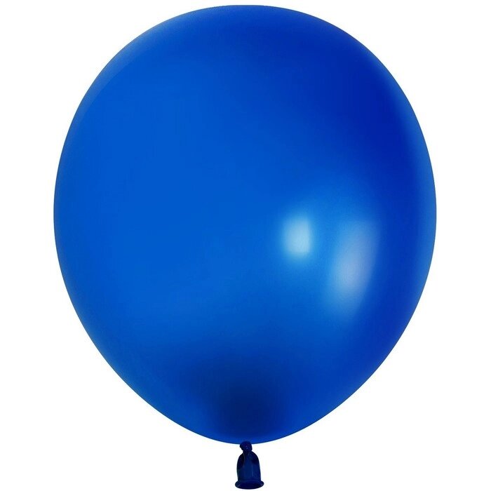 Шар латексный 12" темно-синий, пастель, набор 100 шт. от компании Интернет-гипермаркет «MOLL» - фото 1