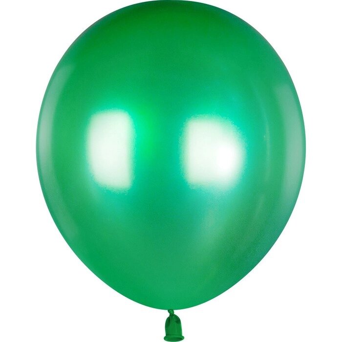 Шар латексный 12" темно-зеленый, металлик, набор 100 шт. от компании Интернет-гипермаркет «MOLL» - фото 1