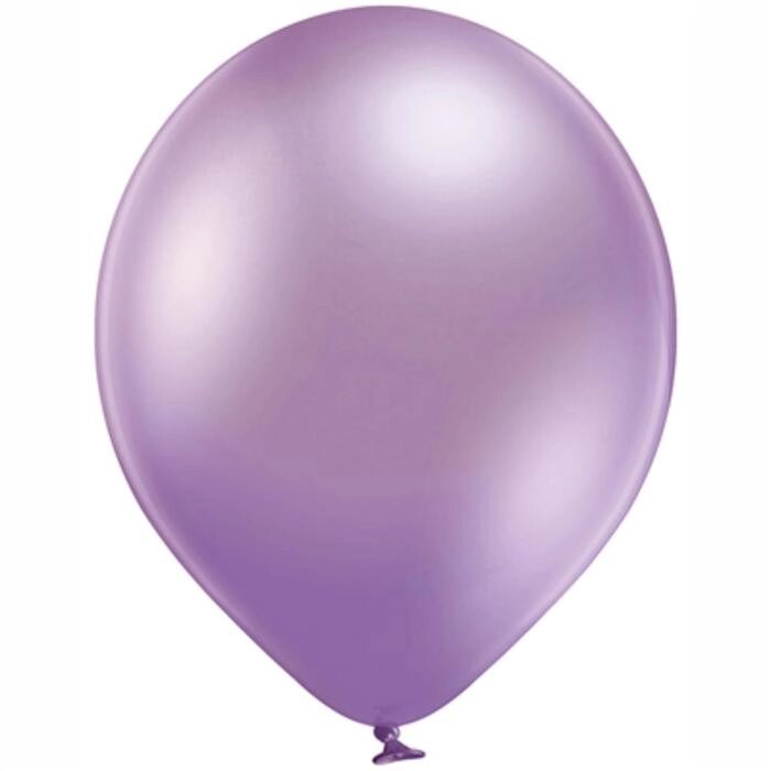 Шар латексный 14", хром Glossy, фиолетовый, набор 50 шт. от компании Интернет-гипермаркет «MOLL» - фото 1