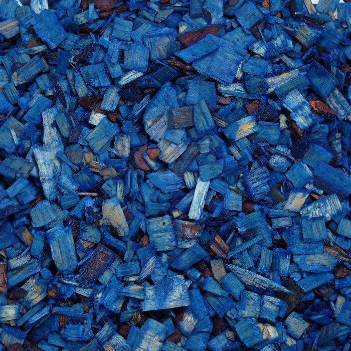 Щепа декоративная, синяя 60л. от компании Интернет-гипермаркет «MOLL» - фото 1