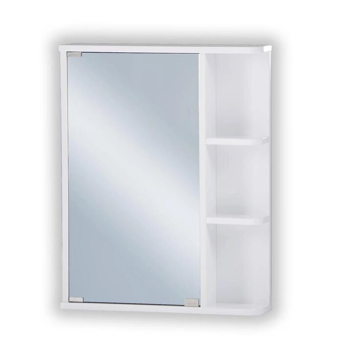 Шкаф-зеркало Стандарт-55 правый от компании Интернет-гипермаркет «MOLL» - фото 1