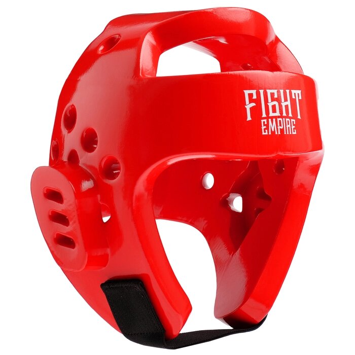 Шлем боксёрский тренировочный FIGHT EMPIRE, размер M, цвет красный от компании Интернет-гипермаркет «MOLL» - фото 1