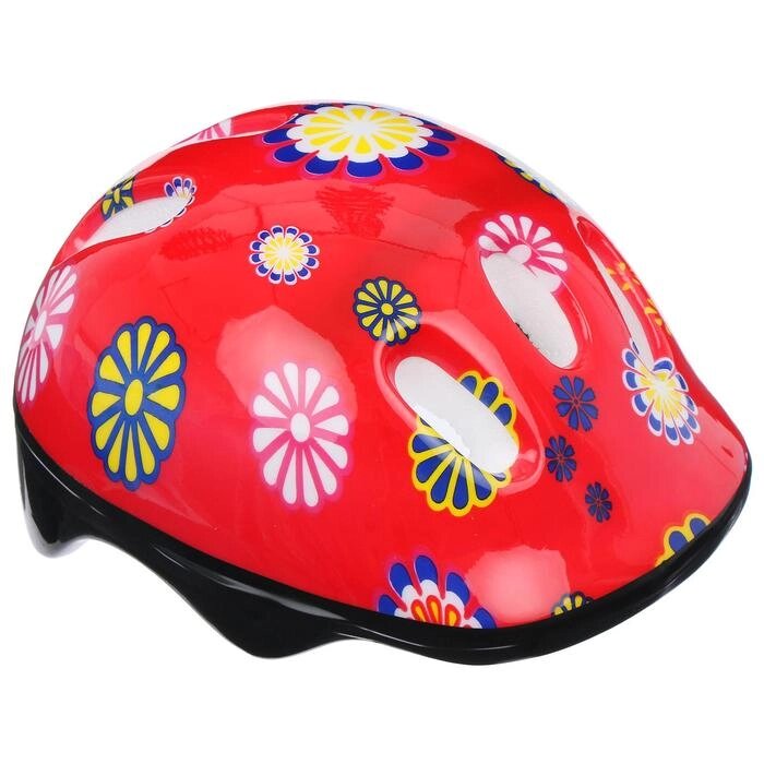 Шлем защитный OT-SH6 детский, размер S (52-54 см), цвет красный от компании Интернет-гипермаркет «MOLL» - фото 1