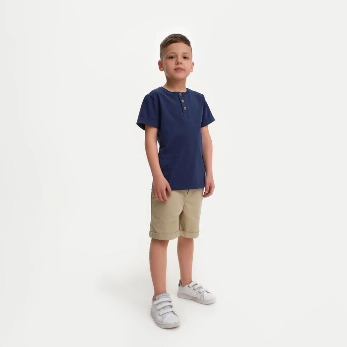Шорты для мальчика KAFTAN, размер 28 (86-92 см), цвет бежевый от компании Интернет-гипермаркет «MOLL» - фото 1