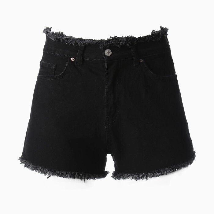 Шорты джинсовые, цвет чёрный, размер 40 (34) от компании Интернет-гипермаркет «MOLL» - фото 1