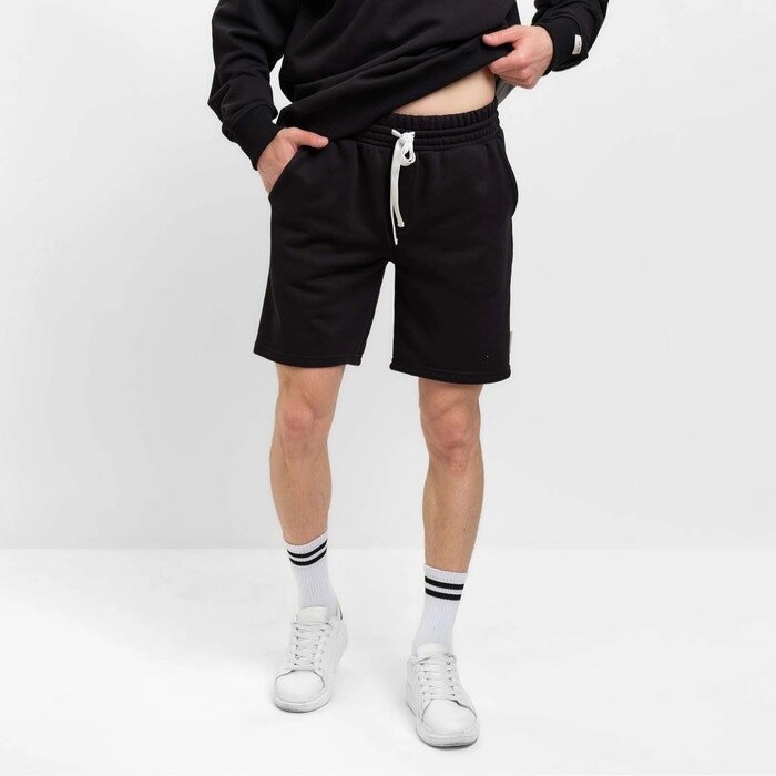 Шорты мужские MIST Men's casual р. 50, черный от компании Интернет-гипермаркет «MOLL» - фото 1