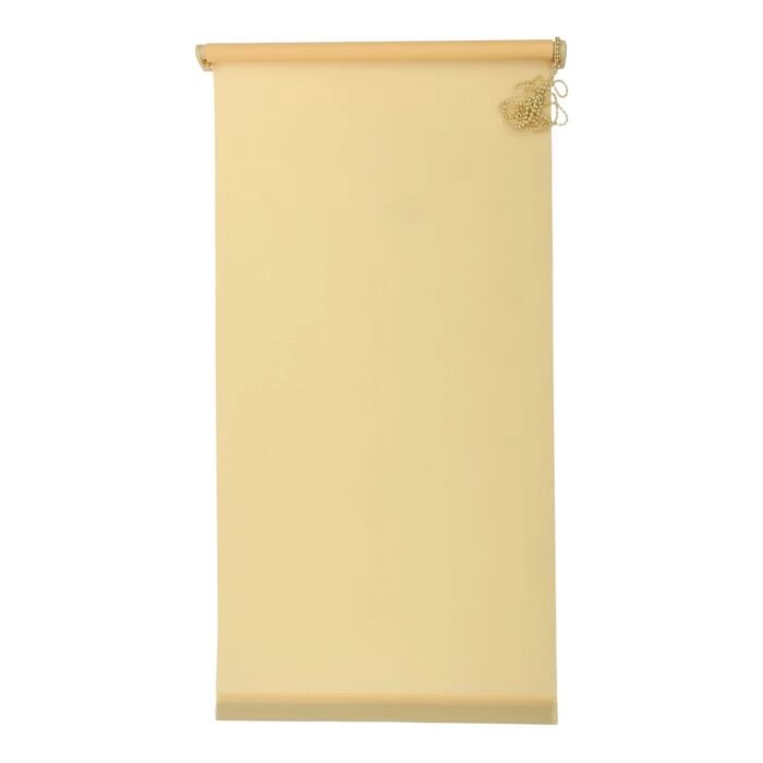 Штора-ролет 120x160 см "Комфортиссимо", цвет жёлтый от компании Интернет-гипермаркет «MOLL» - фото 1