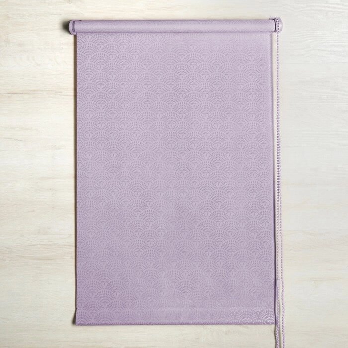 Штора рулонная "Дольче вита", 50 х 160 см, цвет сиреневый от компании Интернет-гипермаркет «MOLL» - фото 1