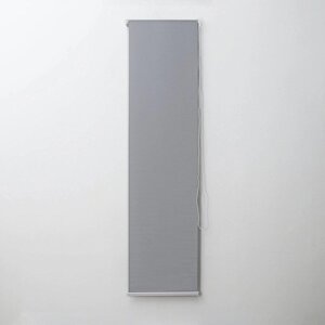Штора рулонная "Механика", 50180 см (с учётом креплений 3,5 см), цвет серый