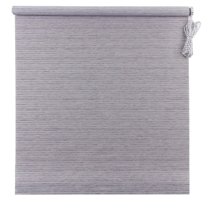 Штора рулонная "Зебрано", 100х160 см, цвет серый от компании Интернет-гипермаркет «MOLL» - фото 1