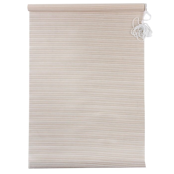 Штора рулонная "Зебрано", 120х160 см, цвет белый от компании Интернет-гипермаркет «MOLL» - фото 1