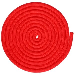 Скакалка гимнастическая утяжелённая, 3 м, 180 г, цвет красный