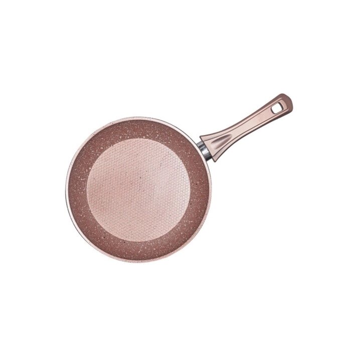 Сковорода диаметром 24 см Oursson, розовое золото от компании Интернет-гипермаркет «MOLL» - фото 1